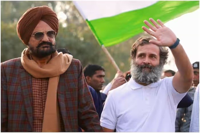 rahul gandhi with moosewala fath